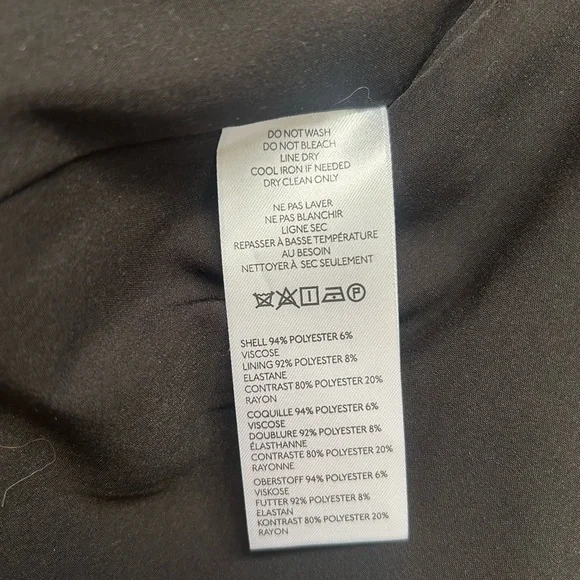 By Anthropologie Glen Plaid Tweed Blazer with Gold Buttons MISSING HOODIE Med - Picture 6 of 11